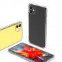 Carcasă din plastic moale cu colțuri aliniate pentru iPhone 12 / 12 Pro - transparent