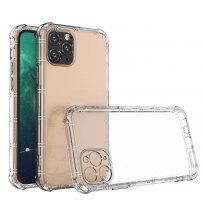 Carcasă cu întăritură și protecție pe margini pentru iPhone 11 Pro - transparent