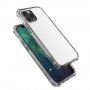 Carcasă cu protecție margini pentru iPhone 12 - transparent