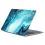 Carcasă mată pentru MacBook Air 13" (A1932 / A2179 / A2337) - opal albastru-auriu
