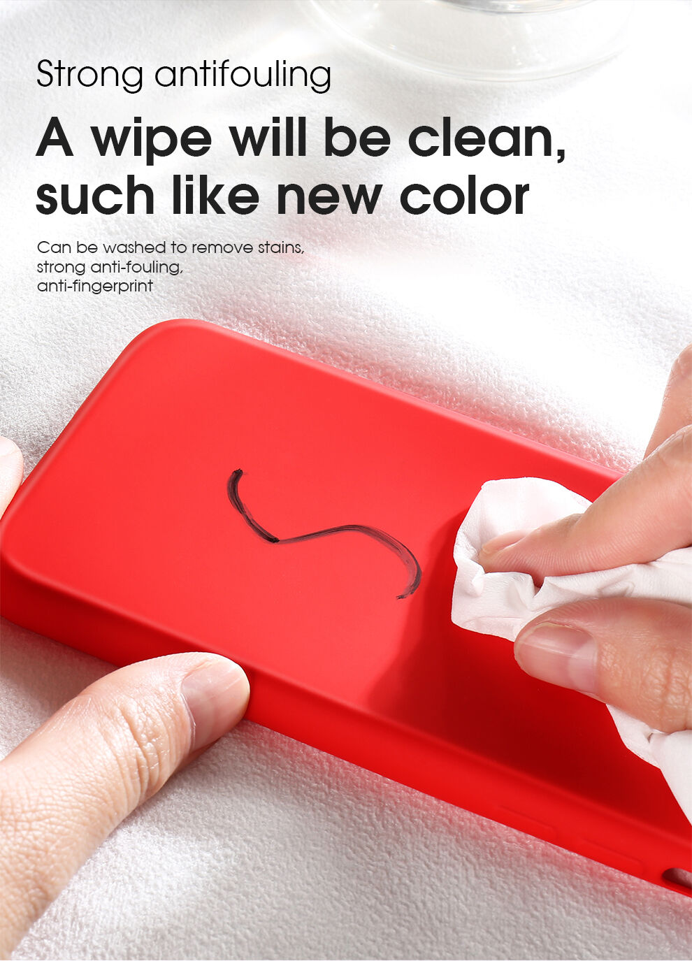 X-Level carcasă netedă din silicon pentru iPhone 12 mini - roz