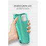 Carcasă mată ecologică degradabilă pentru iPhone 12 / 12 Pro - galben