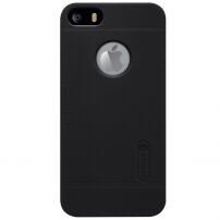 Carcasă de spate NILLKIN, cu protecţie a display-ului, pentru Apple iPhone 5 / 5S / SE (2016) – neagră