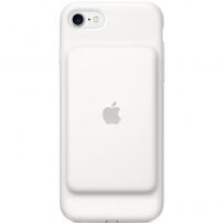 Carcasă Apple originală Smart Battery Case, cu baterie, pentru iPhone SE (2020/2022) / 8 / 7 - alb