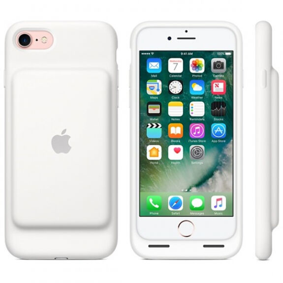 Carcasă Apple originală Smart Battery Case, cu baterie, pentru