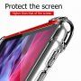 Carcasă transparentă cu marginile întărite pentru iPad Pro 12,9" (2018/2020) - cactuși