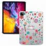 Carcasă transparentă cu marginile întărite pentru iPad Pro 12,9" (2018/2020) - salut floral