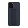 Husă cu funcție suport / mâner pentru iPhone 12 / 12 Pro - albastru închis