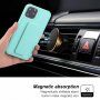 Husă cu funcție suport / mâner pentru iPhone 12 Pro Max - mentol