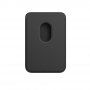 Buzunar magnetic pentru card pentru iPhone - negru