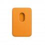 Buzunar magnetic pentru card pentru iPhone - galben