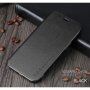 X-Level husă flip din piele cu suport pentru iPhone 12 / 12 Pro - negru