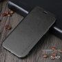 X-Level husă flip din piele cu suport pentru iPhone 12 mini - negru
