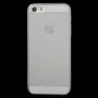 Husă ultra subţire 0,5 mm, pentru Apple iPhone 5 / 5S / SE (2016) – gri