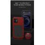 Love Mei carcasă foarte rezistentă la șoc/apă/praf pentru iPhone 12 mini - negru