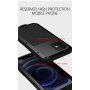 Love Mei carcasă foarte rezistentă la șoc/apă/praf pentru iPhone 12 mini - negru