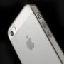 Husă ultra subţire 0,5 mm, pentru Apple iPhone 5 / 5S / SE (2016) – gri