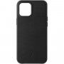 Native Union Clic Classic carcasă din piele pentru iPhone 12 Pro Max - negru