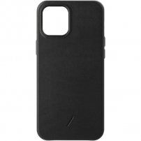 Native Union Clic Classic carcasă din piele pentru iPhone 12 Pro Max - negru