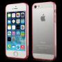 Husă ultra subţire 0,5 mm, pentru Apple iPhone 5 / 5S / SE (2016) – roşie