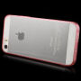 Husă ultra subţire 0,5 mm, pentru Apple iPhone 5 / 5S / SE (2016) – roşie