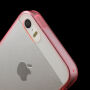 Husă ultra subţire 0,5 mm, pentru Apple iPhone 5 / 5S / SE (2016) – roşie