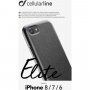Cellularline Elite carcasă din piele PU pentru iPhone 6 / 7 / 8 / SE (2020/2022) - negru
