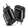 Adaptor încărcare rapidă 18W QC 3.0 pentru standuri wireless - negru