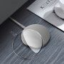 Carcasă de protecție pentru încărcător wireless Apple MagSafe din plastic tare - transparent
