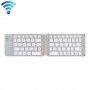 Tastatură wireless de călătorie pliabilă pentru iPhone / iPad - argintiu