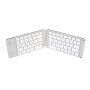Tastatură wireless de călătorie pliabilă pentru iPhone / iPad - argintiu