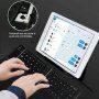 Tastatură wireless de călătorie pliabilă pentru iPhone / iPad - argintiu
