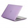 Husă transparentă mată pentru MacBook Pro 15" (A1707 / A1990) - violet