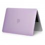 Husă transparentă mată pentru MacBook Pro 15" (A1707 / A1990) - violet