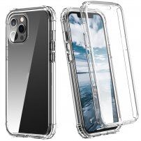 Husă rezistentă la impact pentru iPhone 12 / 12 Pro - transparent