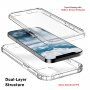 Husă rezistentă la impact pentru iPhone 12 Pro Max - transparent