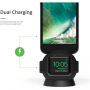 Stativ încărcător iOttie OmniBolt, pentru Apple Watch / iPhone - negru