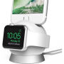 Stativ încărcător iOttie OmniBolt, pentru Apple Watch / iPhone - alb