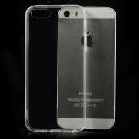 Carcasă ultra subţire 0,5 mm, pentru Apple iPhone 5 / 5S / SE (2016) – transparentă