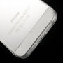 Carcasă ultra subţire 0,5 mm, pentru Apple iPhone 5 / 5S / SE (2016) – transparentă