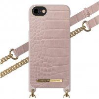 iDeal of Sweden Necklace carcasă cu curea pentru iPhone 6 / 6S / 7 / 8 / SE (2020/2022) - oldpink