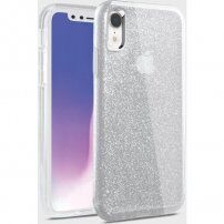 Uniq Clarion Tinsel carcasă glitter pentru iPhone XR - transparent