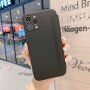 Carcasă tip portofel din silicon și piele PU pentru iPhone 12 Pro Max - negru