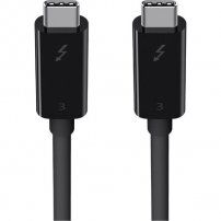 Belkin cablu de date și încărcare ThunderBolt 3 (USB-C / USB-C) pentru iPhone / iPad / MacBook / AirPods - 2 m - negru