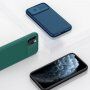 Nillkin CamShield Pro carcasă cu capac glisant pentru camera foto spate iPhone 12 Pro Max - verde închis