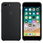 Carcasă originală din silicon, pentru Apple iPhone 8 Plus / 7 Plus - negru