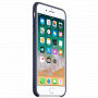 Carcasă originală din silicon, pentru Apple iPhone 8 Plus / 7 Plus - albastru nocturn