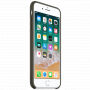 Husă originală din piele, pentru Apple iPhone 8 Plus / 7 Plus - măsliniu închis