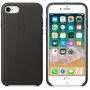 Husă originală din piele, pentru Apple iPhone SE (2020/2022) / 8 / 7 - gri carbon