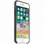 Husă originală din piele, pentru Apple iPhone SE (2020/2022) / 8 / 7 - gri carbon